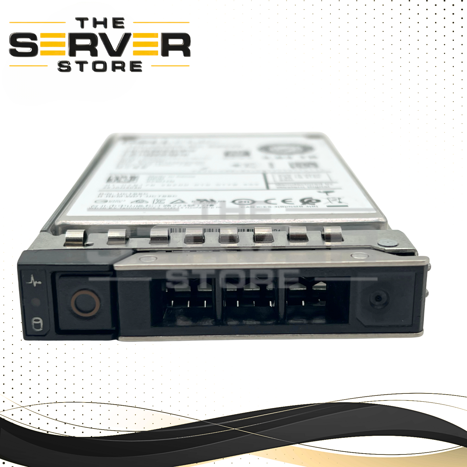 (New Open Box) Dell EMC 3.84TB SAS 12G RI SFF 2.5" SSD WD DC SS530 Series WUSTR1538ASS200 0YW17N YW17N for PowerEdge Server Gen 16th 15th