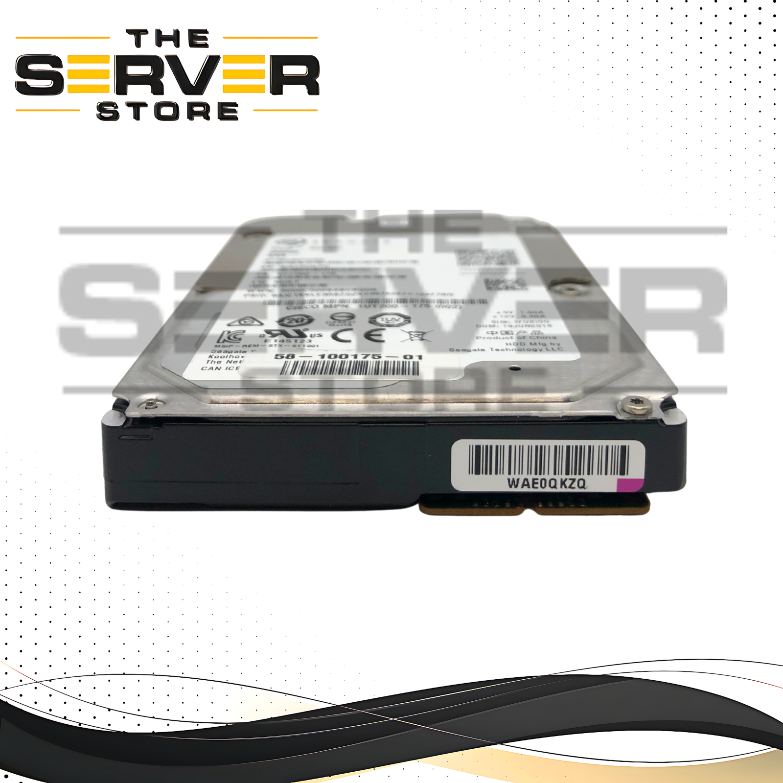 Seagate Exos 15E900 300GB 15K SAS 12Gb/s 2.5" Ent HDD 1UT200-175 ST300MP0006