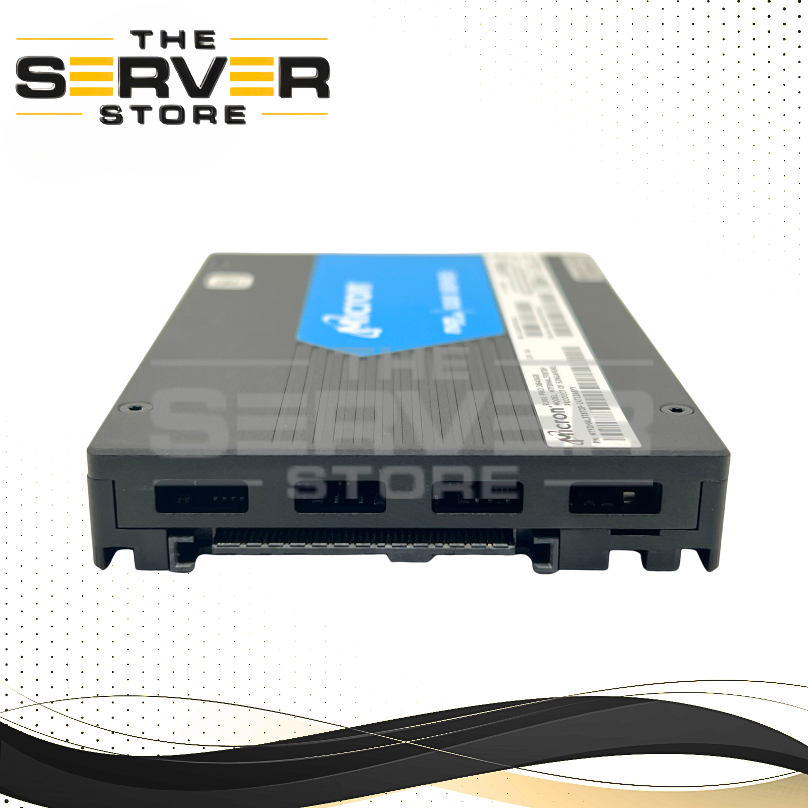 Micron 3.84TB NVMe U.2 PCIe Gen 3.0 x4 RI SFF 2.5" SSD 9300 Pro Series MTFDHAL3T8TDP