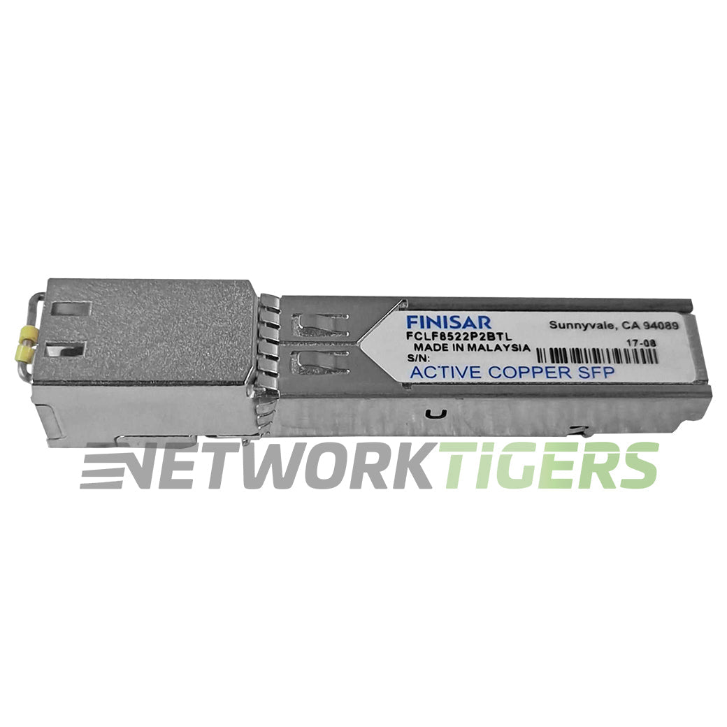 Finisar FCLF8522P2BTL 1Gbps 1000BASE-T RJ45 Copper SFP Transceiver
