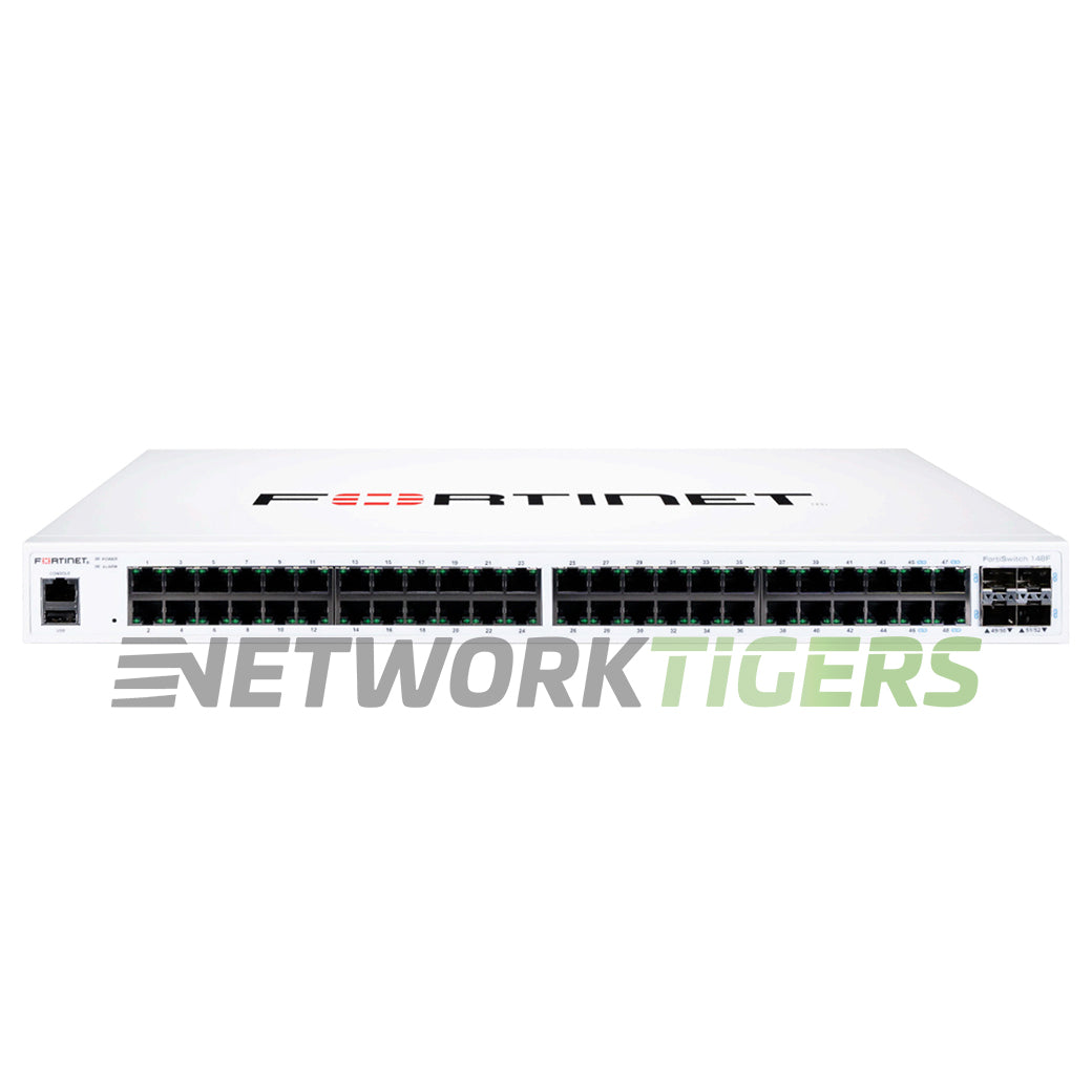 NEW Fortinet FS-148F 48x 1GB RJ45 4x SFP+ Local Management Only Switch