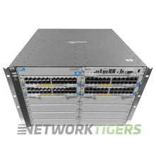 Carregar imagem no visualizador da galeria, NEW HPE J8700A 5400zl Series 96x 1GB PoE RJ45 8x Open Expansion Mod Slot Switch
