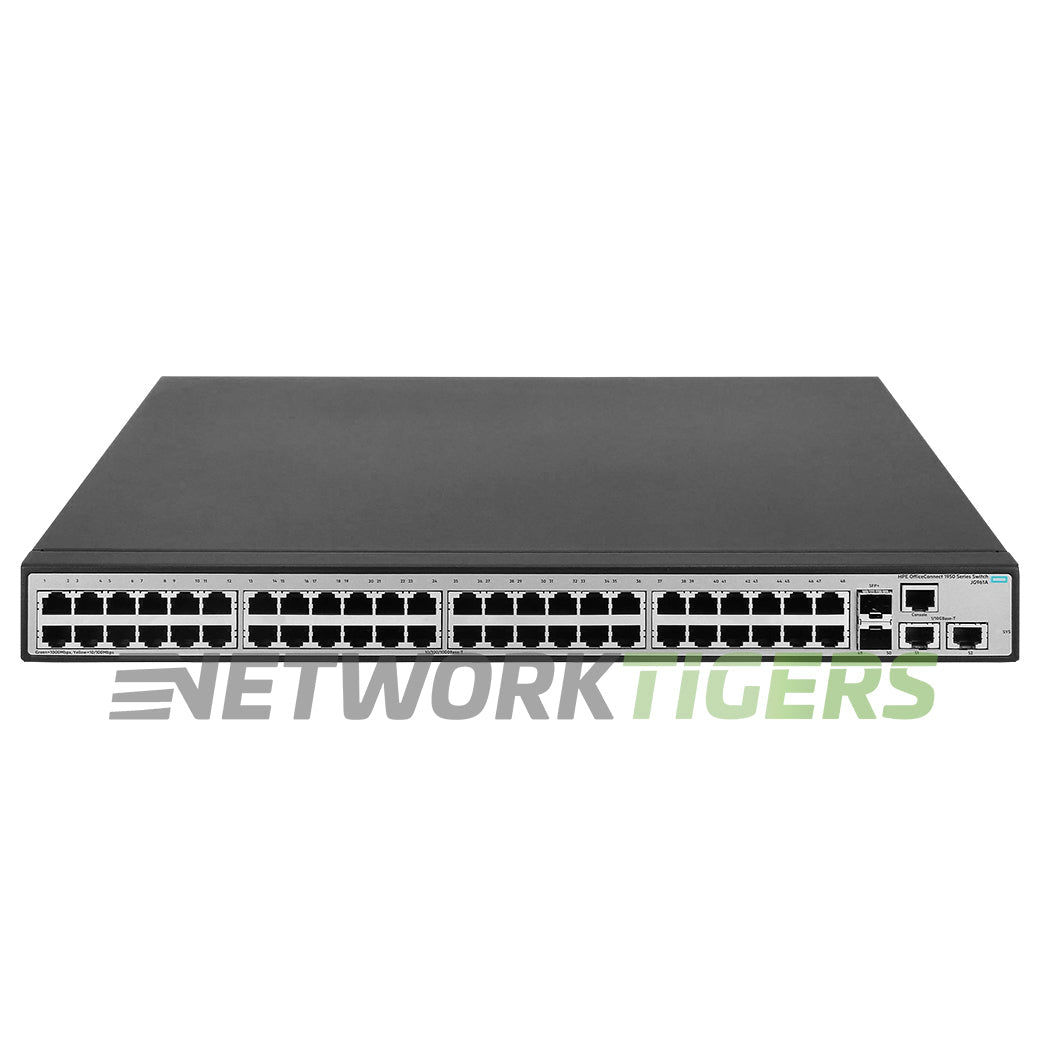 NEW HPE JG961A 1950-48G-2SFP+-2XGT 48x 1GB RJ45 2x SFP+ 2x 10GB Copper Switch