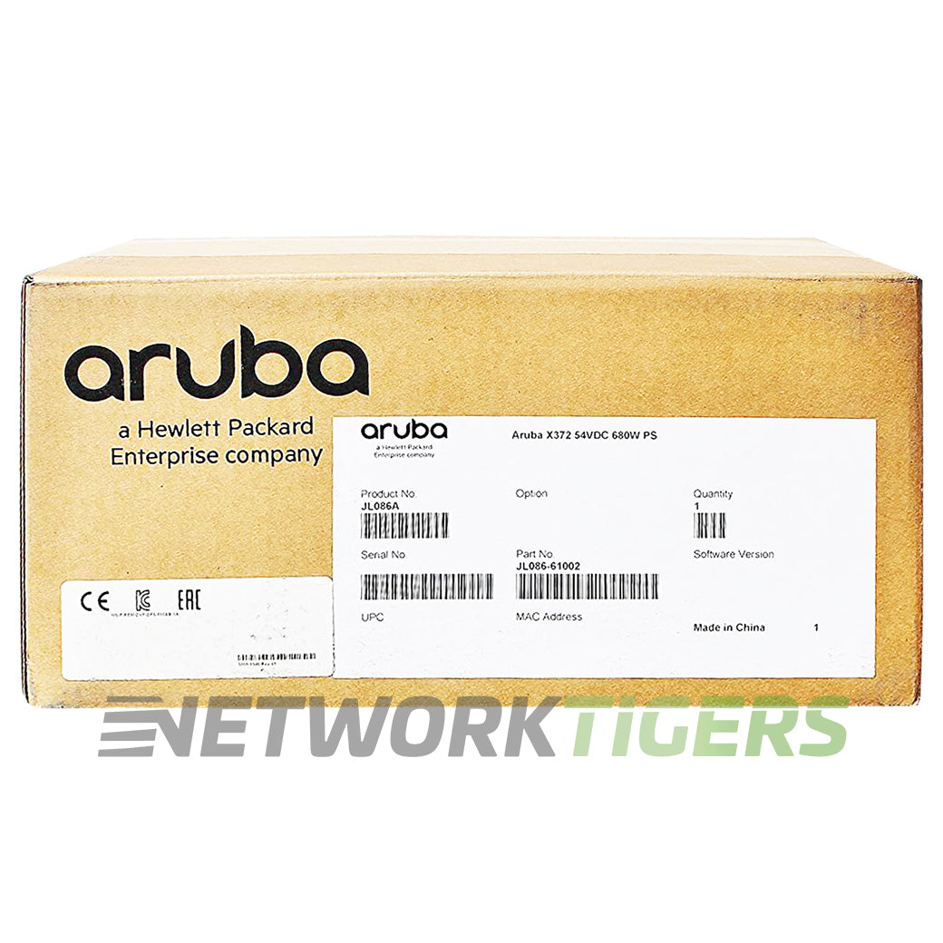 NEW HPE Aruba JL086A CX 6300 Series 680W AC Switch Power Supply