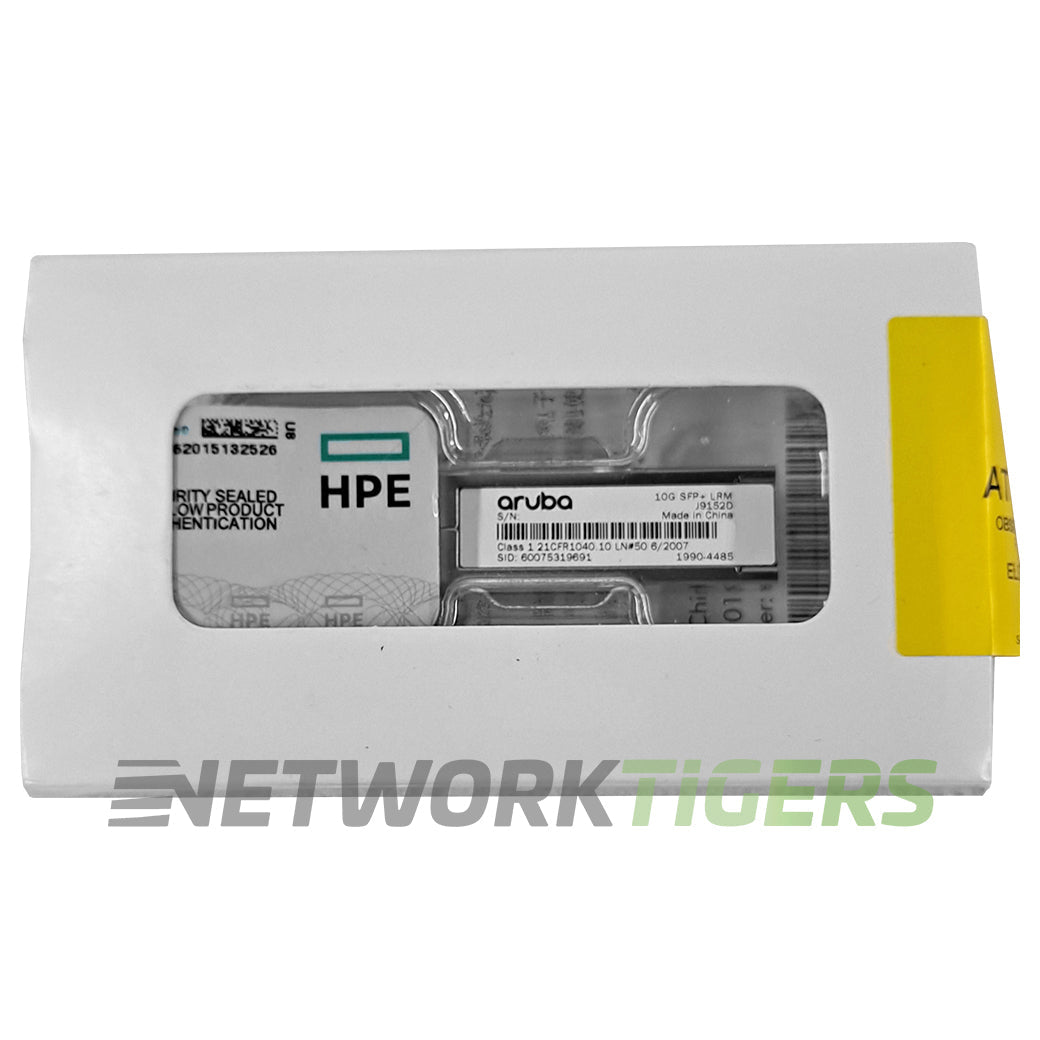 NEW HPE Aruba J9152D 10GB BASE-LRM LC MMF Long Reach OM2 SFP+ Transceiver