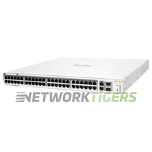Cargar imagen en el visor de la galería, NEW HPE Aruba JL809A Instant On 48x 1GB PoE RJ45 2x SFP+ 2x 10GB RJ45 Switch
