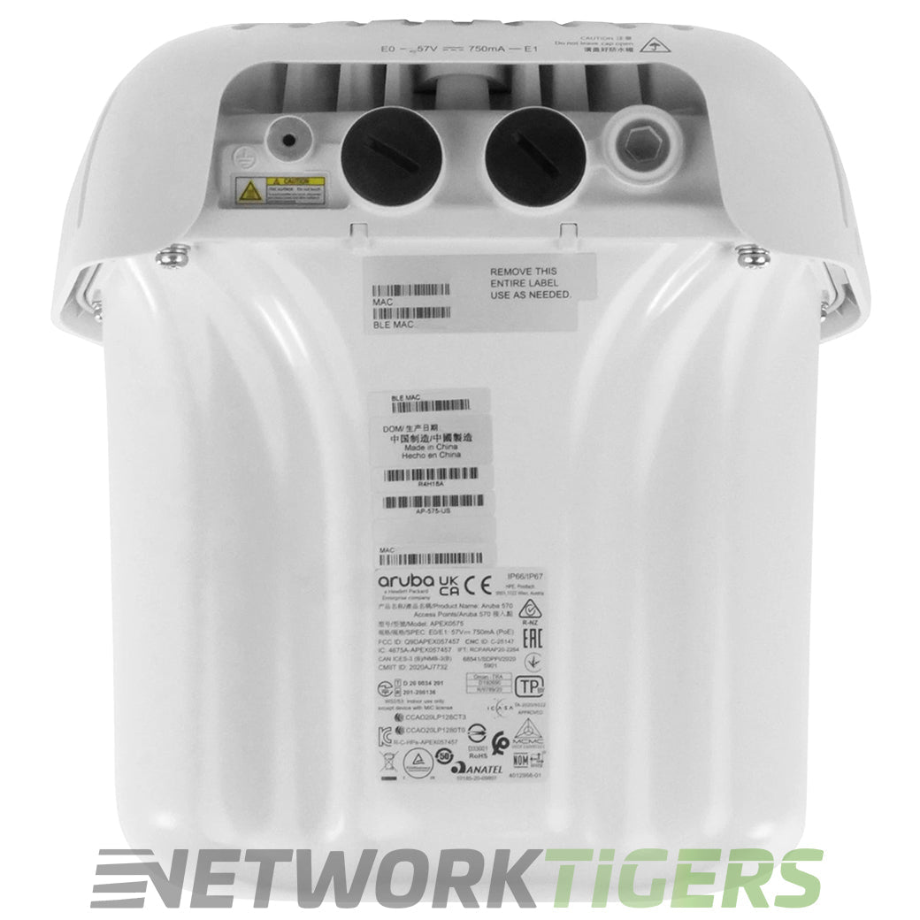 NEW HPE Aruba R4H18A AP-575 (US) 802.11ax Dual Radio Integrated Omni Ant WAP