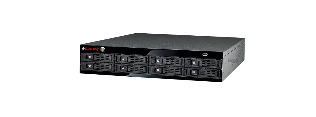 Lilin NAV08036A-8X18TB 144TB RAW RAID Navigator Server, 36-Channel, Intel® Core i3-8100 Processor
