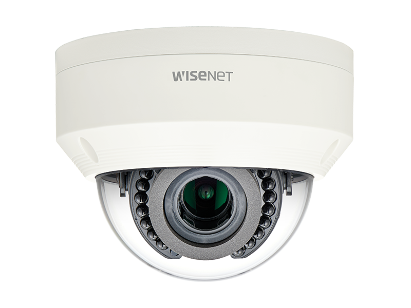 Hanwha LNV-6071R 2MP IR Varifocal Dome Network Camera