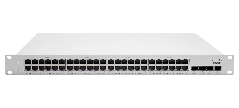 Cisco Meraki MS210-48-HW Refurbished 48-Port 1G Stackable Layer 2 Switch — Unclaimed