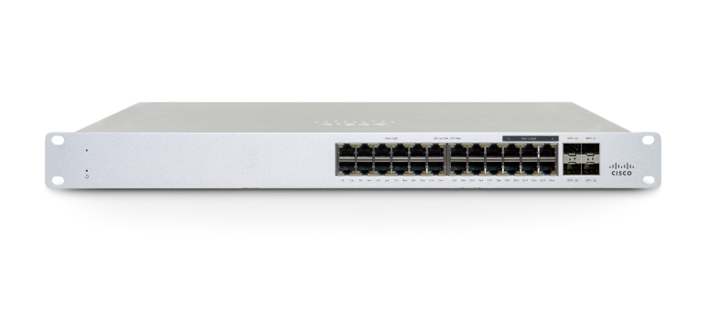 Cisco Meraki MS125-24-HW Refurbished 24-Port 1G Layer 3 Access Switch — Unclaimed