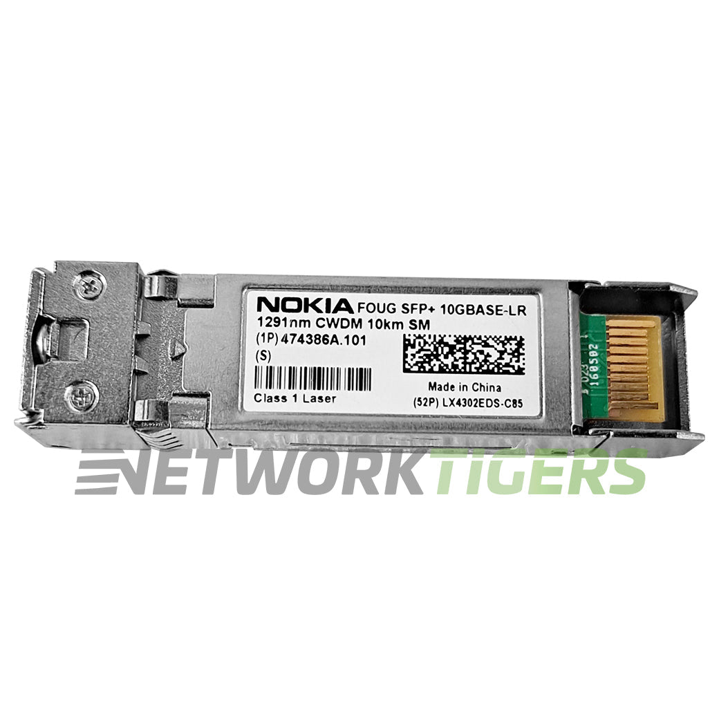 Nokia 474386A.101 10GB BASE-LR 1291nm CWDM 10km SFP Transceiver