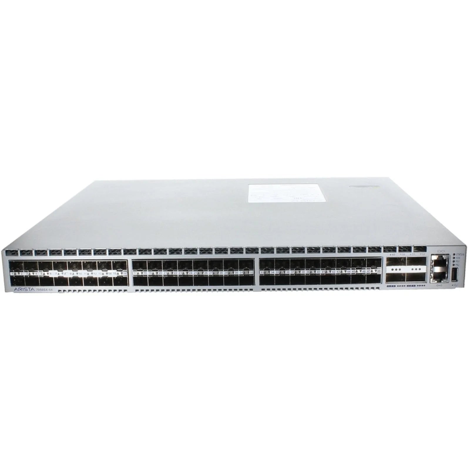 Arista DCS-7050TX-64-F Refurbished 48-Port 10GbE Switch