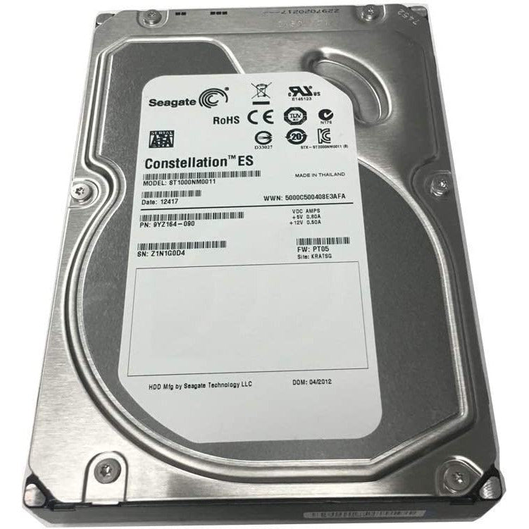 ST1000NM0011, Z1N, KRATSG, PN 9YZ164-065, FW GD, disco duro SATA de 1TB y 3.5 pulgadas