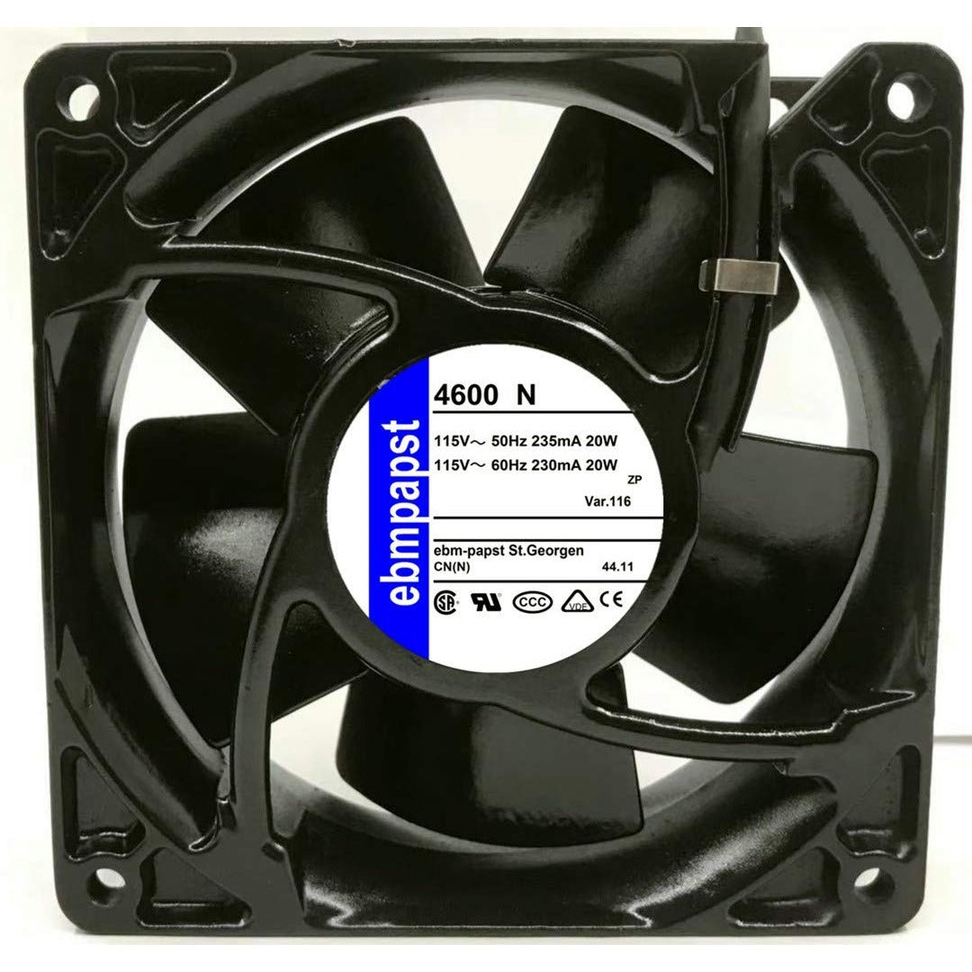 4600N-466 20W 230MA Ventilador de refrigeración de 115V-CA 106CFM 119X119X38MM D534805
