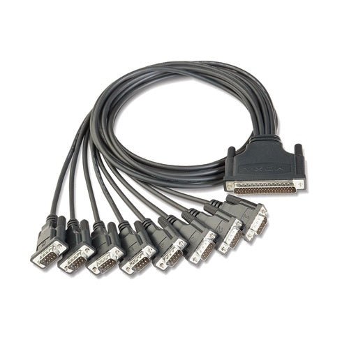 MOXA CBL-M68M9x8-100 - SCSI VHDCI 68 Male to 8-Port DB9 Male Connection Cable 100cm cable