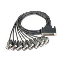 Carregar imagem no visualizador da galeria, MOXA CBL-M68M9x8-100 - SCSI VHDCI 68 Male to 8-Port DB9 Male Connection Cable 100cm cable
