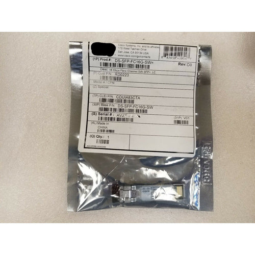 Cisco DS-SFP-FC16G-SW Transceiver 10-2666-01 Module 16Gb SFP-FoxTI