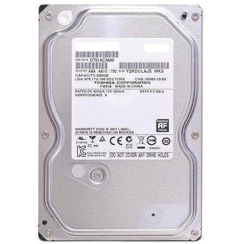 HD 500GB SATA 7.2k RPM 3.5" 6G para LFF 661697-001-FoxTI