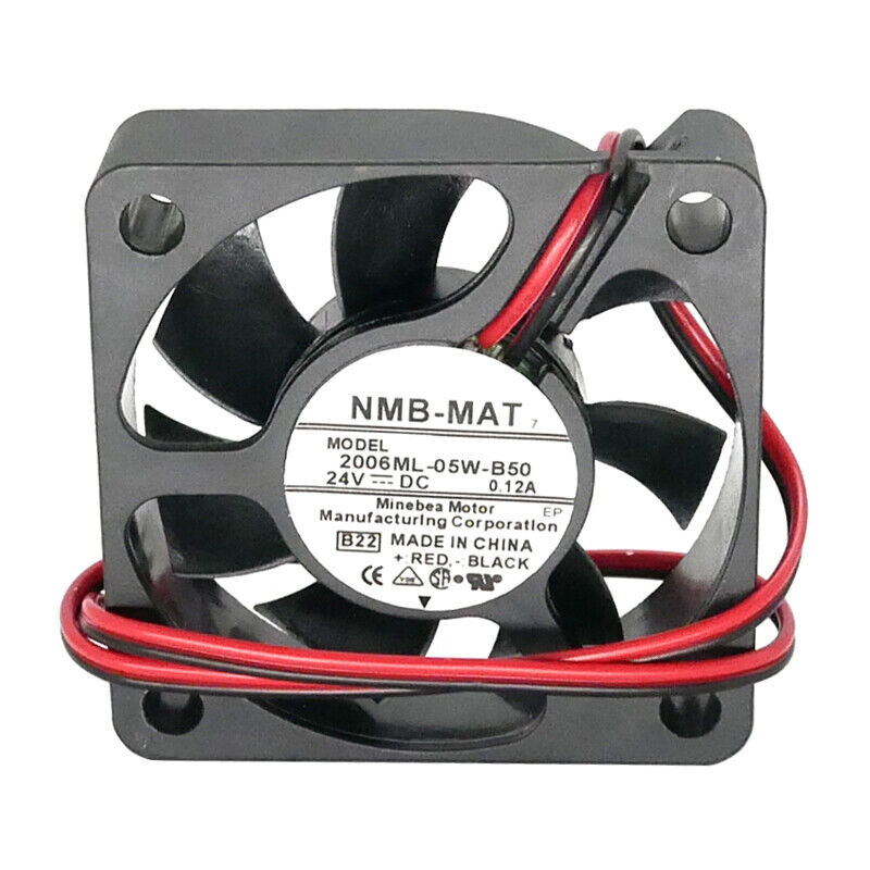 Ventilador de refrigeración de inversor 2006ML-05W-B50 24V 0.12A 5015