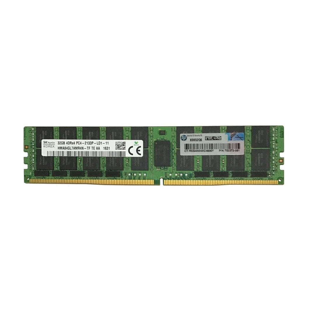 752372-081 GENUINE 32GB 4DRx4 PC4-2133P DDR4 RAM 774174-001 726722-B21