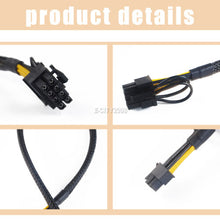 Carregar imagem no visualizador da galeria, Dell PowerEdge R740 R740XD Server 8Pin GPU Power Cable Riser to GPU 04VPD3 - (561) 808-9569
