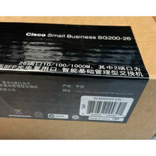 Load image into Gallery viewer, SG200-26 SLM2024T Cisco 26 port 10/100/1000M Gigabit Smart Switch SLM2024T-CN - MFerraz Tecnologia
