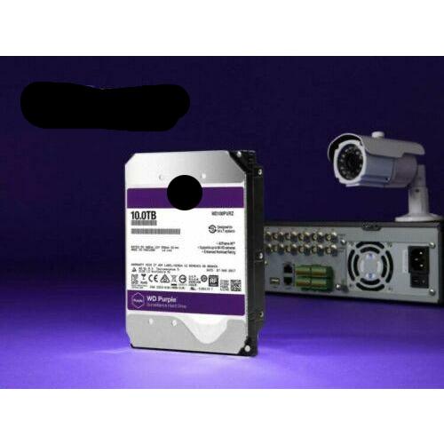 Disco WD Purple 10TB Surveillance 7200 RPM SATA lll 256MB 3.5" Internal HDD WD101PURZ - MFerraz Tecnologia