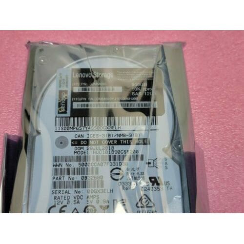 900GB 10K RPM SAS SFF HARD DISK DRIVE New! HDD LENOVO 00MM695 disco - MFerraz Tecnologia