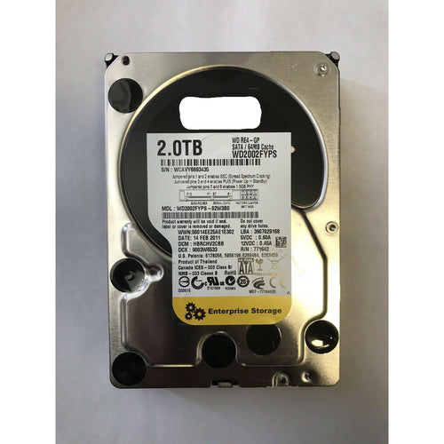 WD Western Digital RE4-GP WD2002FYPS 2 TB Enterprise 3.5